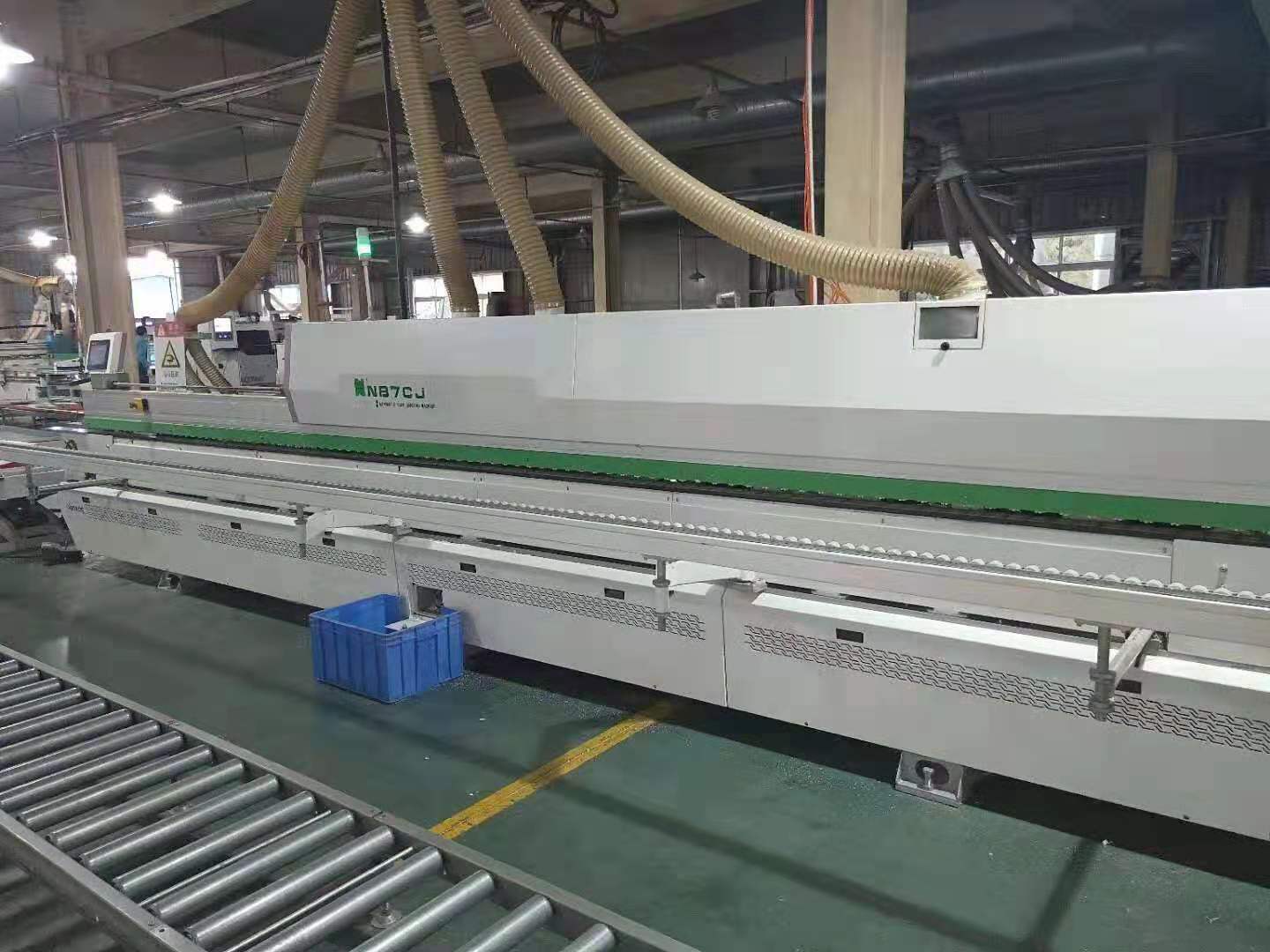 出售二手木工机械南兴NB7C自动封边机（带预铣带跟踪）&nbsp;&nbsp;南兴全自动封边机&nbsp;&nbsp;家具制造设备