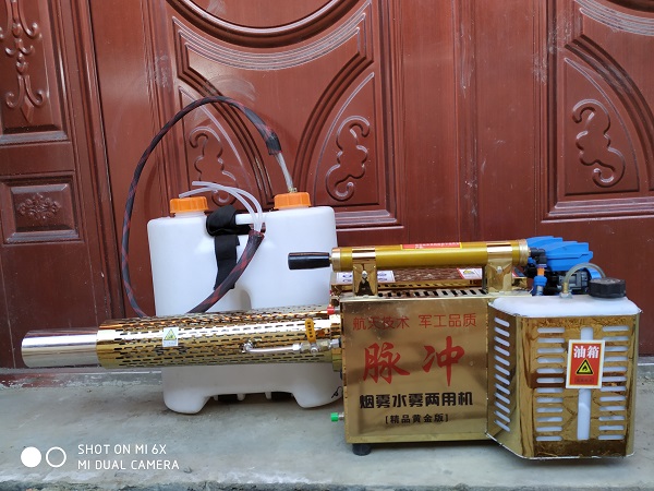 大容量油箱喷150L药液超短农用烟雾机弥雾机  打药机