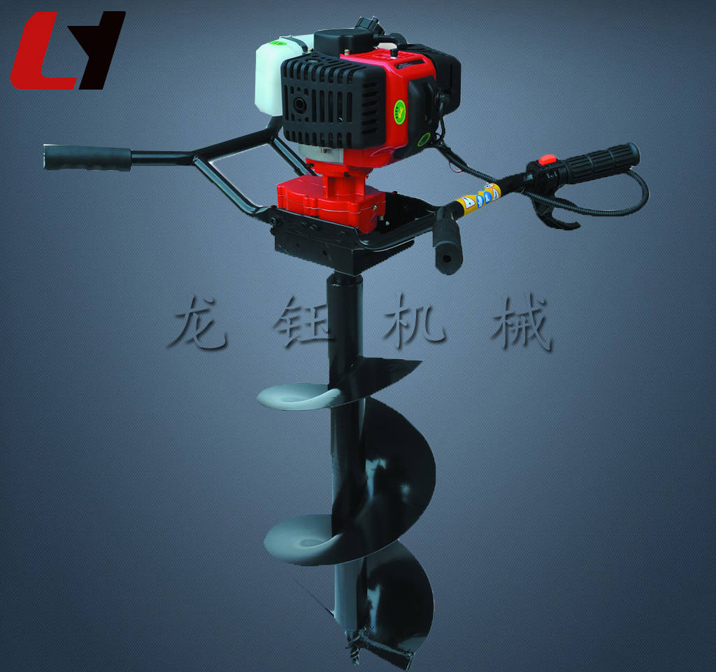 湖南新型挖坑汽油机 栽树挖坑机器 单人挖坑机 轻型挖坑机