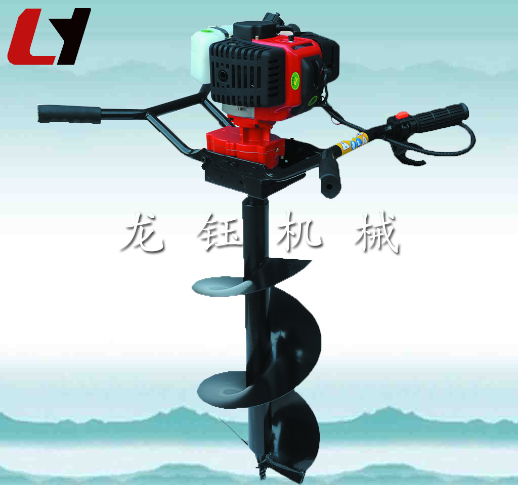 湖南新型挖坑汽油机 栽树挖坑机器 单人挖坑机 轻型挖坑机