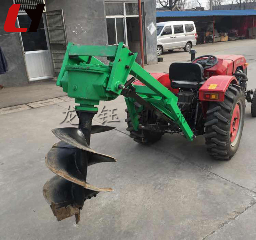 黑龙江新型地钻挖坑机&nbsp;&nbsp;造林挖坑机&nbsp;&nbsp;硬土植树挖坑机&nbsp;&nbsp;拖拉机植树机