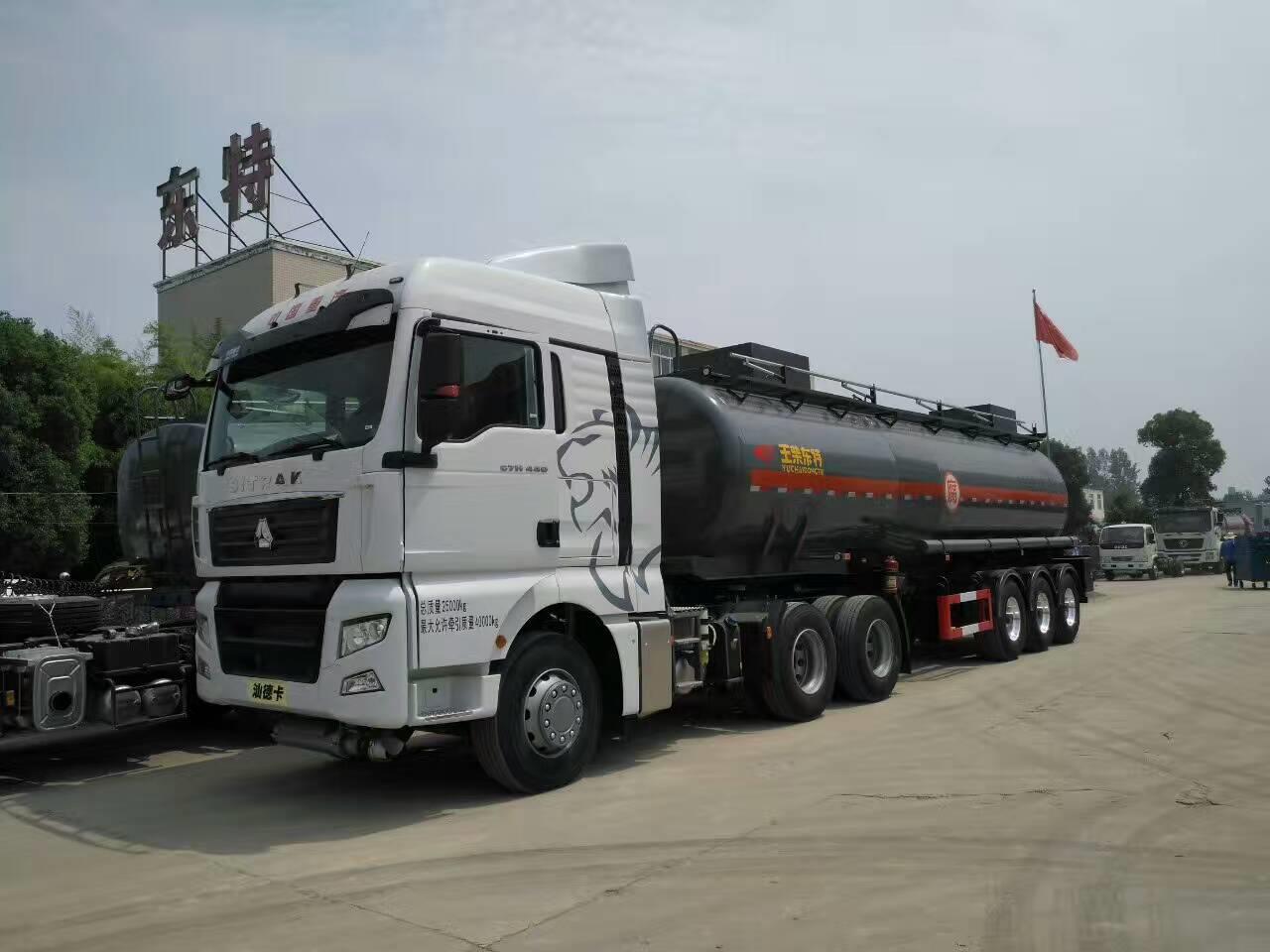 解放J6丁醇运输车