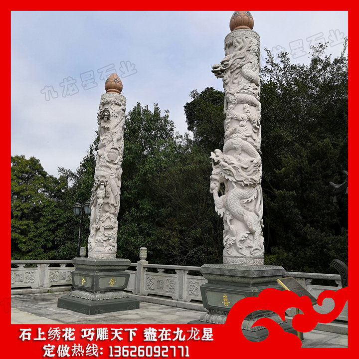 精品广场文化柱 学校文化柱