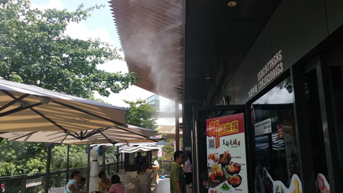 花园喷雾降温_深圳高性价喷雾降温哪里买