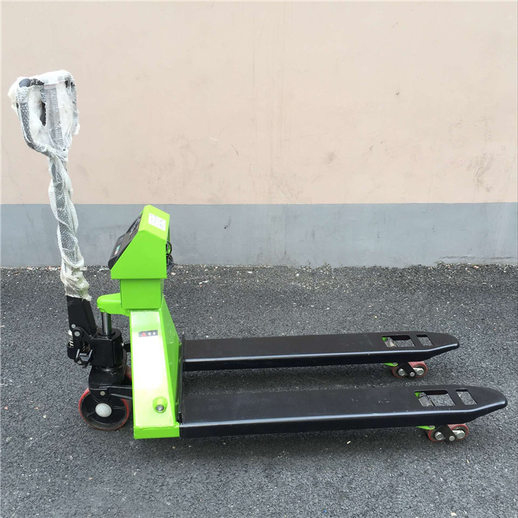 随州2.5t手动托运电子叉车秤