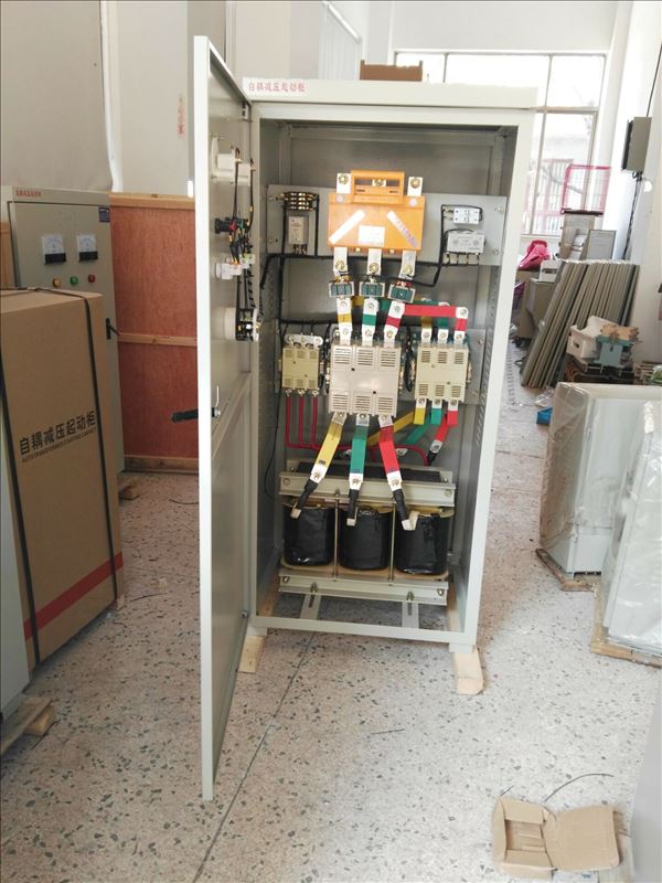 XJ01-55kW起动箱 破碎机自耦降压控制柜260千瓦