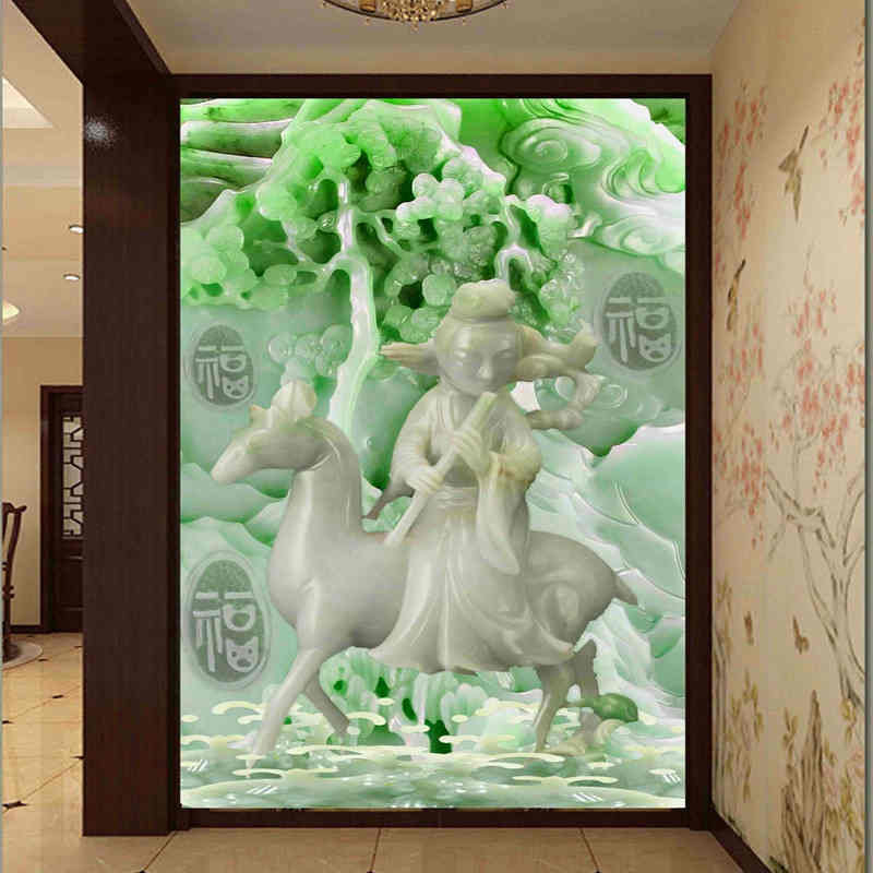 玉石背景墙怎么打印？  雕刻背景墙打印机  墙体3D打印机