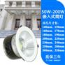 60W80WLED嵌入式筒灯120W