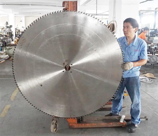 江苏铝合金圆棒锯片 大直径合金圆锯片定制厂家