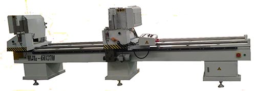 断桥铝合金小型切割双头锯  断桥铝合金门窗设备  铝门窗切割锯  铝型材切割设备