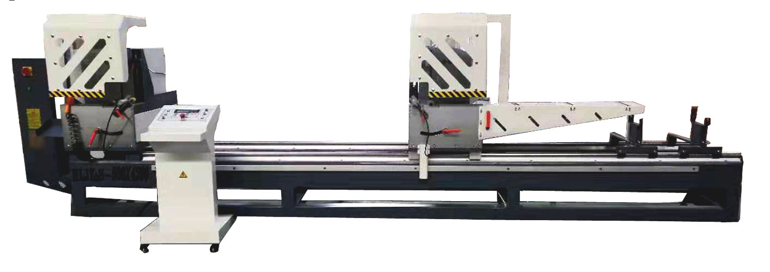 铝型材切割设备数显精密切割锯  数显精密双头锯  型材切割双头锯