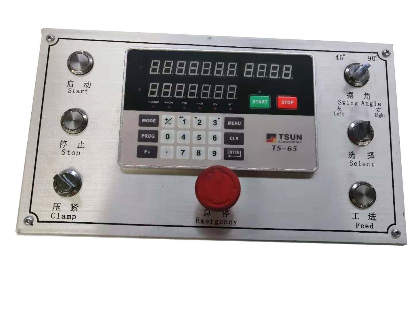 铝型材切割设备数显精密切割锯  数显精密双头锯  型材切割双头锯