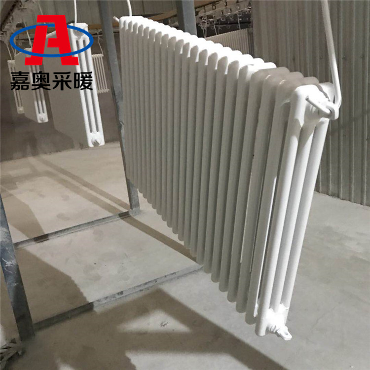 GZ308钢制三柱型散热器@低碳钢制三柱暖气片价格&nbsp;&nbsp;钢管柱型散热器