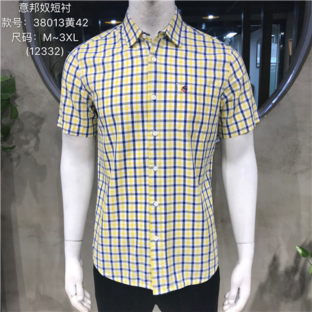 2019新款休闲潮流男装品牌尾货服装折扣批发基地  品牌男装  尾货批发  库存批发