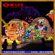 庙会花灯设计 彩灯公司 花灯制作厂家
