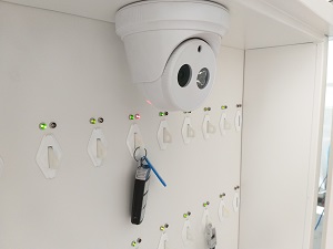 埃克萨斯智能钥匙柜e-key5单一钥匙智能授权&nbsp;&nbsp;钥匙箱&nbsp;&nbsp;智能管控摄像头