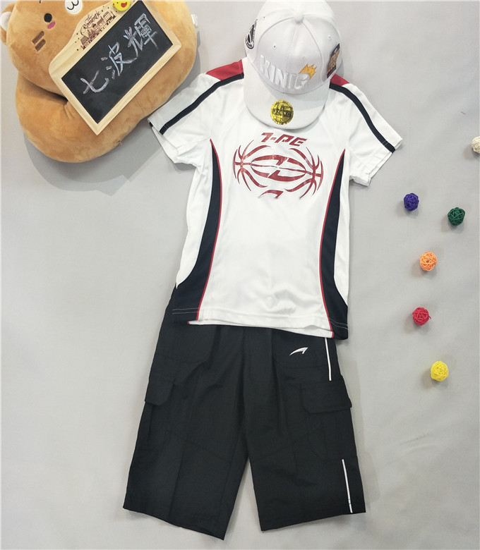 广州七波辉休闲童装批发儿童夏装2019年 童装货源 库存尾货