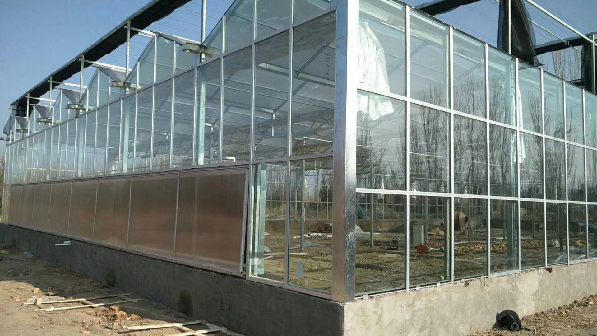 连栋玻璃大棚公司-玻璃温室价格行情