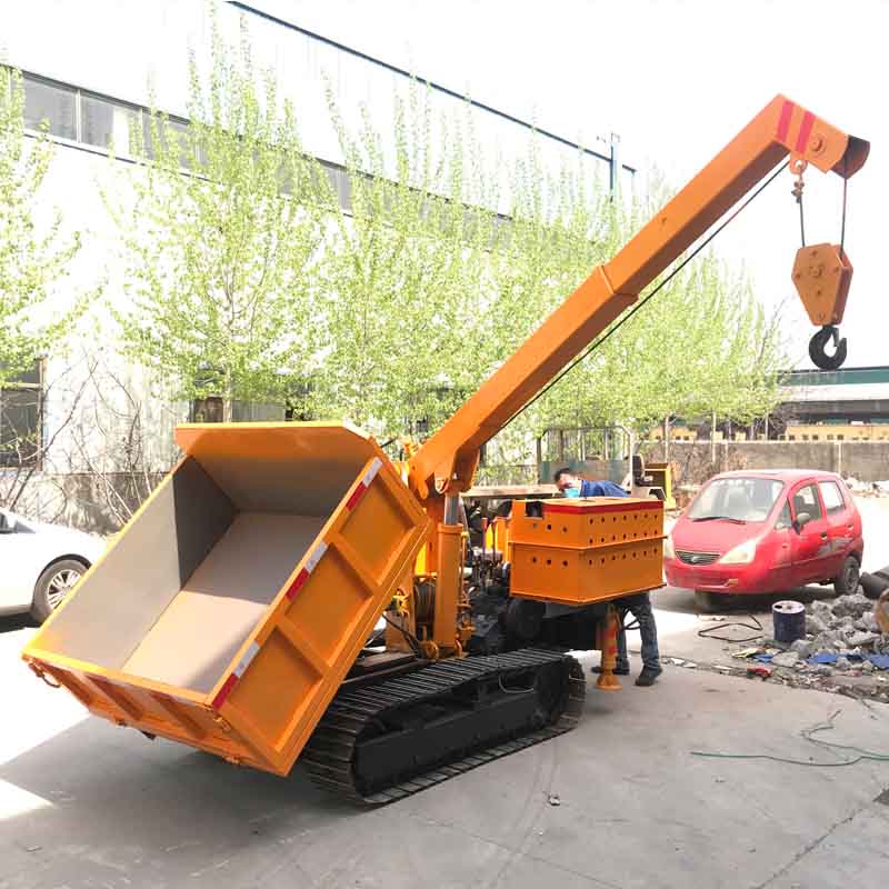 厂家直销履带随车吊 小型履带吊运车 多功能吊重运输车