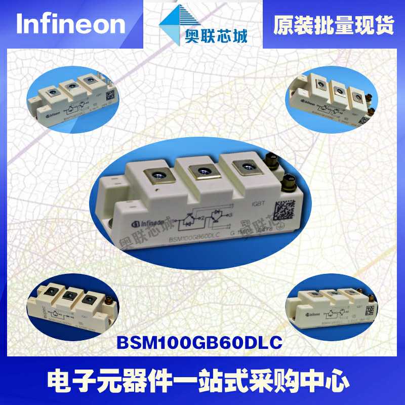 原装英飞凌BSM100GB60DLC功率IGBT模块现货  英飞凌Infineon
