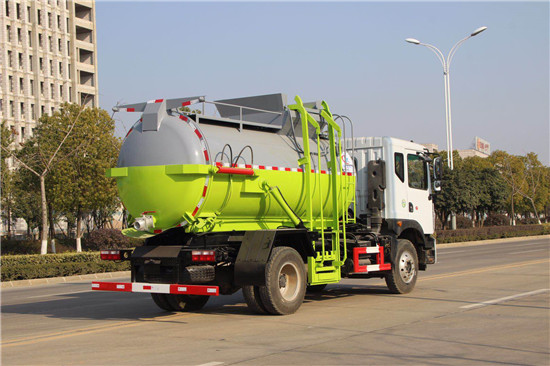 5吨泔水清运车_垃圾车操作视频