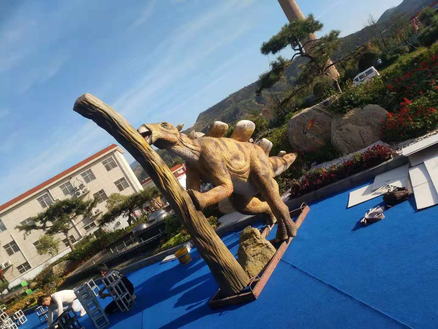 黔东南恐龙展出租价格|郑州可靠的仿真恐龙  仿真恐龙模型展览道具