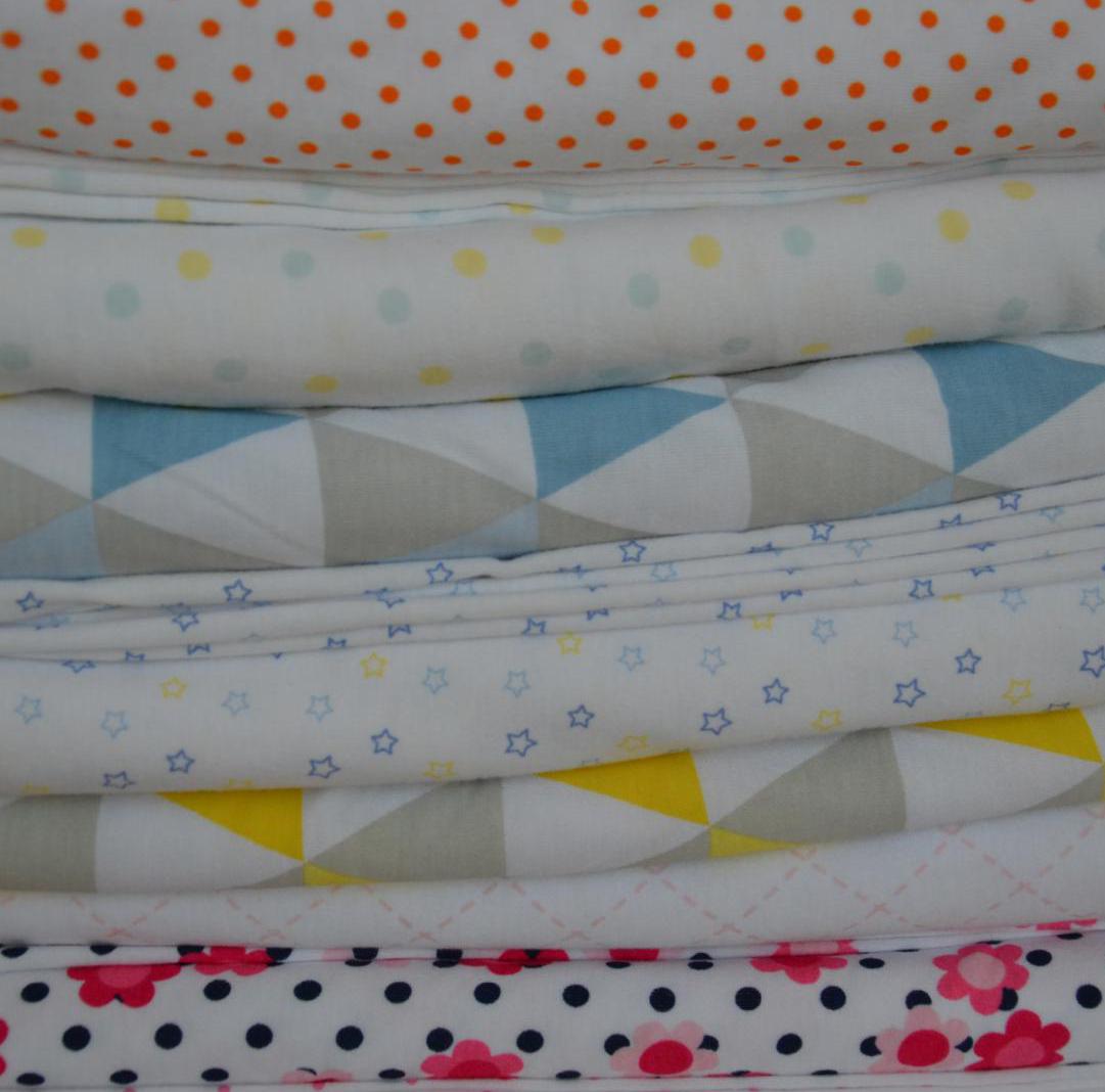 潍坊 有机棉婴幼儿服装印花面料 有机棉氨纶汗布
