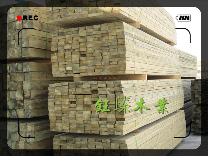 白山防腐木地板加工安装