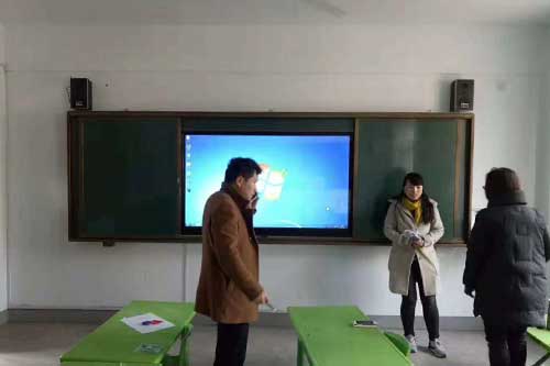 左右滑动式绿板 兴博益推拉绿板  兴博益绿板