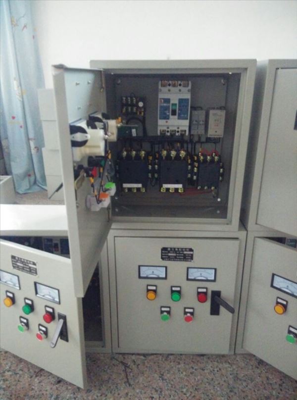 韶关星三角起动柜QX4-22KW风机控制柜 软起动柜