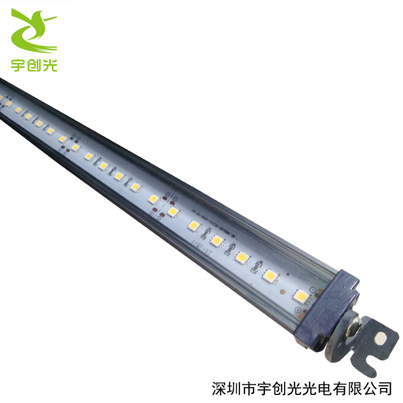 宇创光 酒店前台外墙打光LED 防水洗墙硬灯条  洗墙灯  led硬灯条