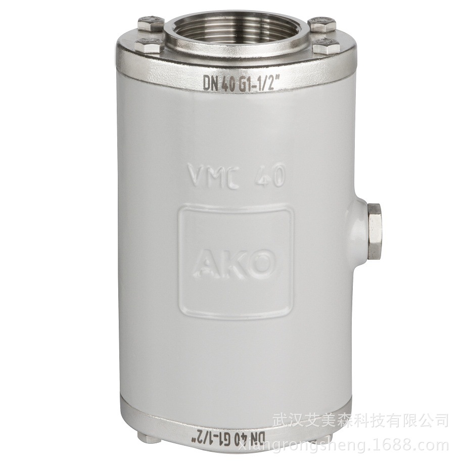 德国AKO   VMC气动夹管阀-内螺纹连接  气动管囊阀  气动胶管阀