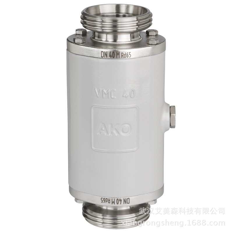 德国AKO  VMC气动夹管阀-螺纹连接  气动胶胆阀  气动挤压阀