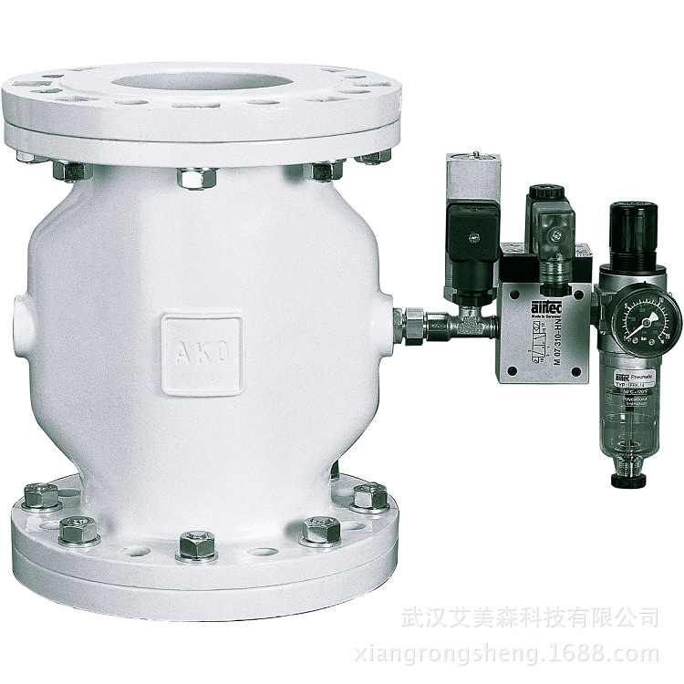 德国AKO   VF气动箍断阀  气动管囊阀  气动胶胆阀