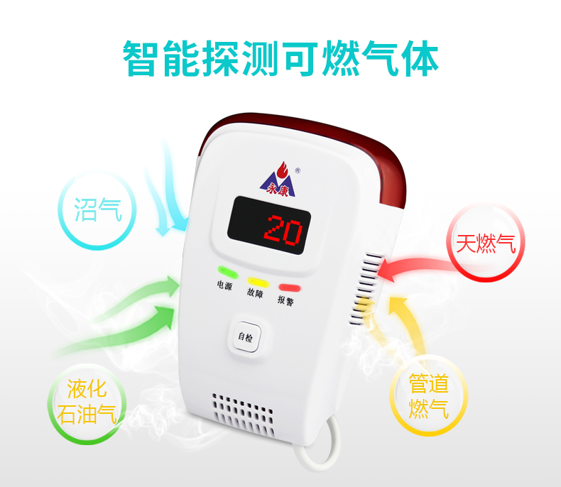 天津永康NB-IOTyk817N燃气报警器全新技术引领潮流  厂家直销