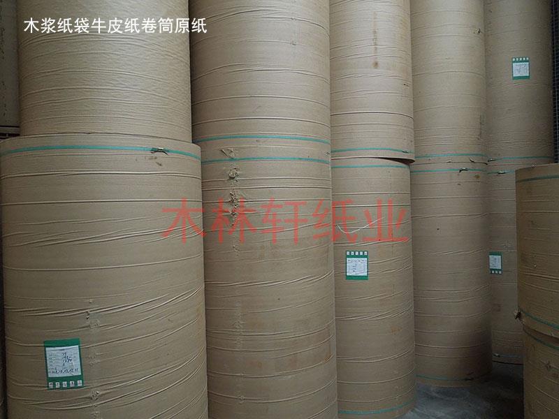 东莞木林轩专业销售50-120克牛皮纸厂家订制  包装纸  板栗袋牛皮纸