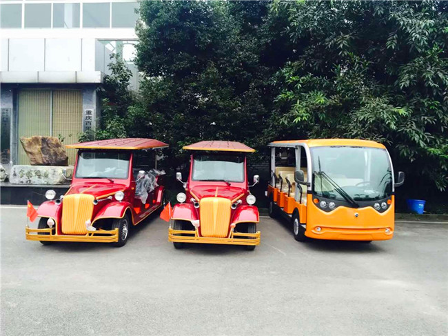 赣州观光车 景区使用车 楼盘用车  绿通电动车  老爷车