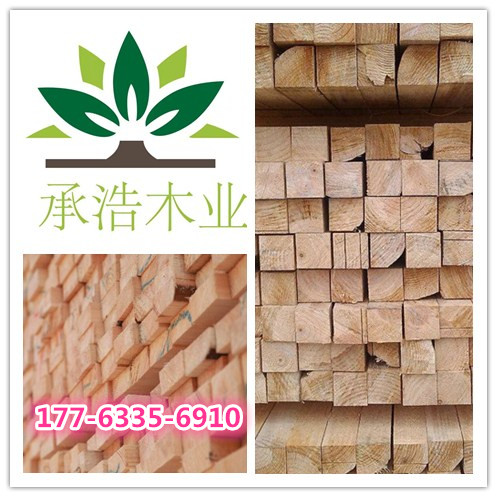 周口铁杉建筑木方批发  工地木方  工程木方