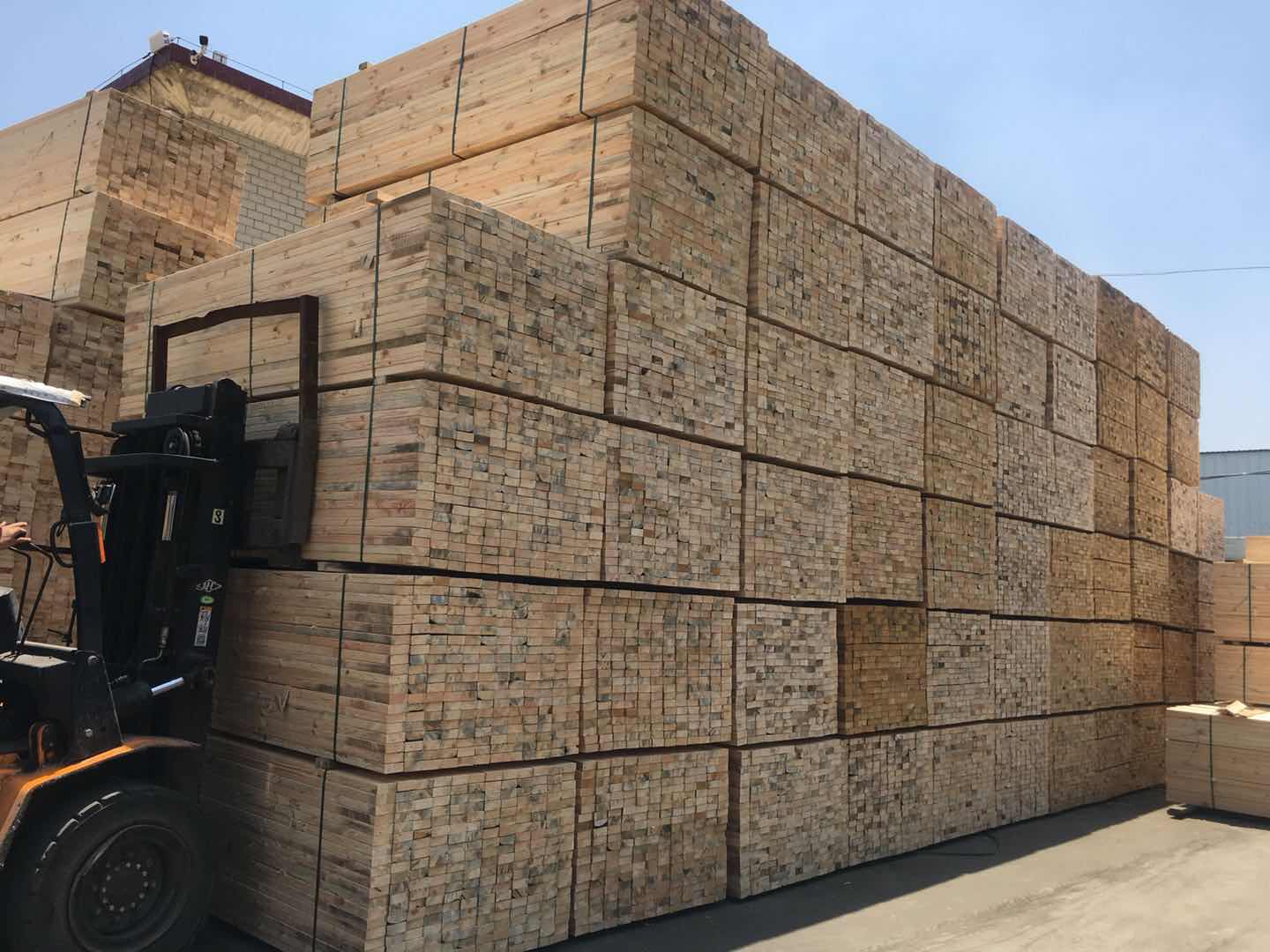 枣庄铁杉建筑木方价格  工地木方  工程木方