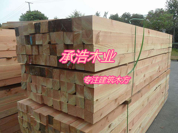 枣庄辐射松建筑方木价格  建筑木方  工地木方  工程木方