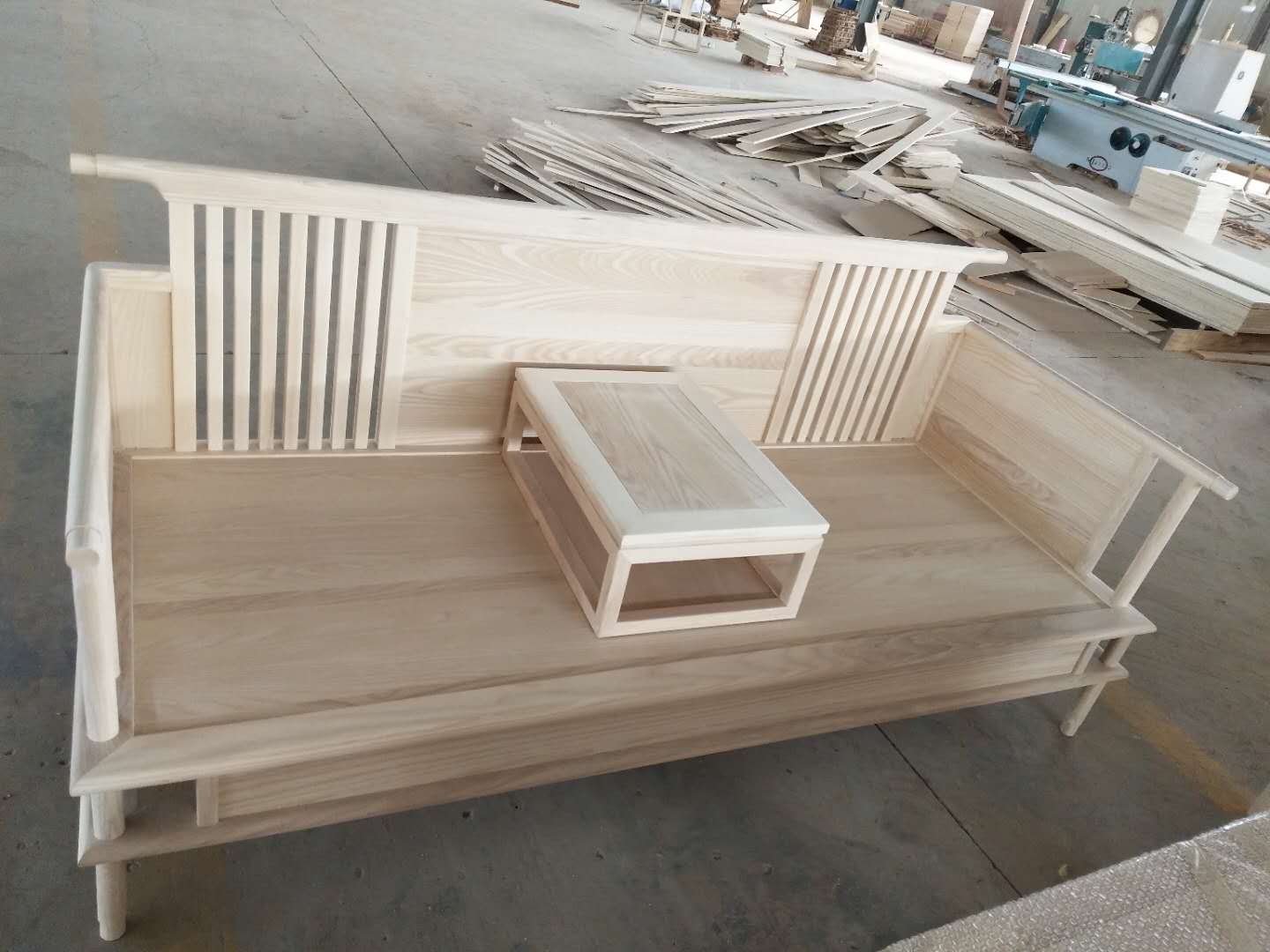 新中式沙发茶几电视柜禅意组合沙发客厅家具  古典组合家具