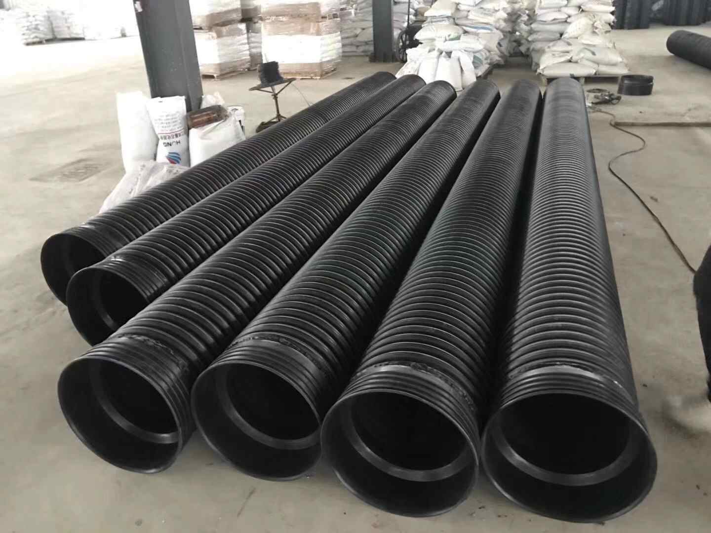 厂家供应PE内肋增强螺旋波纹管 型号齐全&nbsp;&nbsp;内肋管&nbsp;&nbsp;PE内肋管