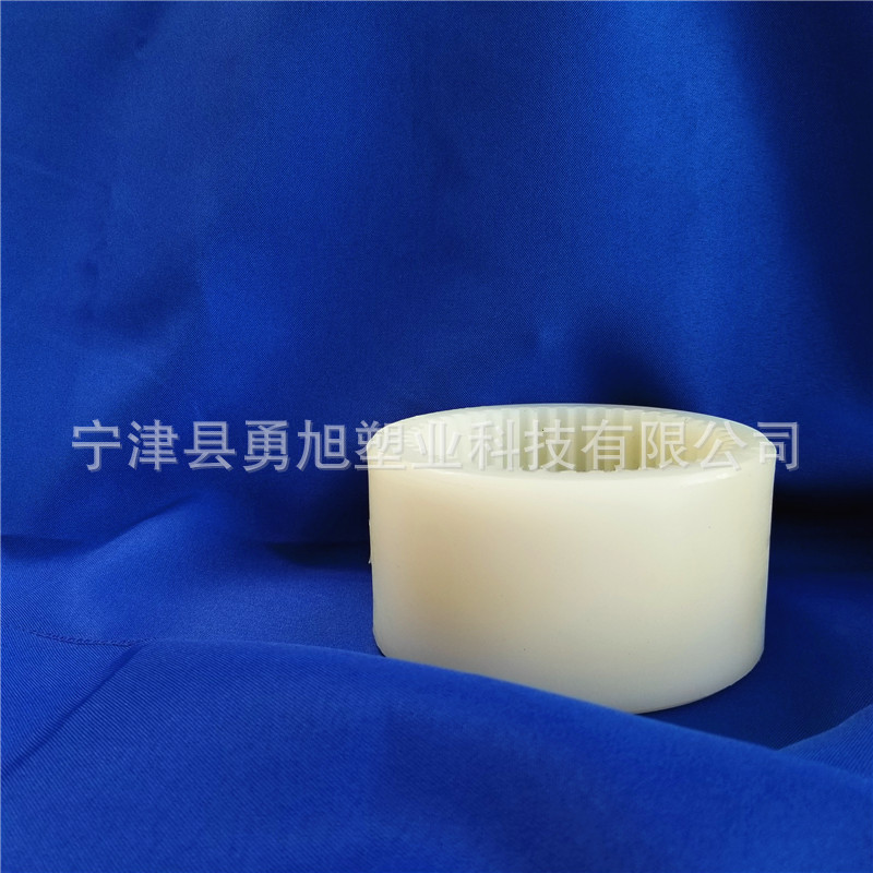 厂家直销增强高耐磨NL1工程机械塑料尼龙联轴器  尼龙内齿圈  增强尼龙内齿套