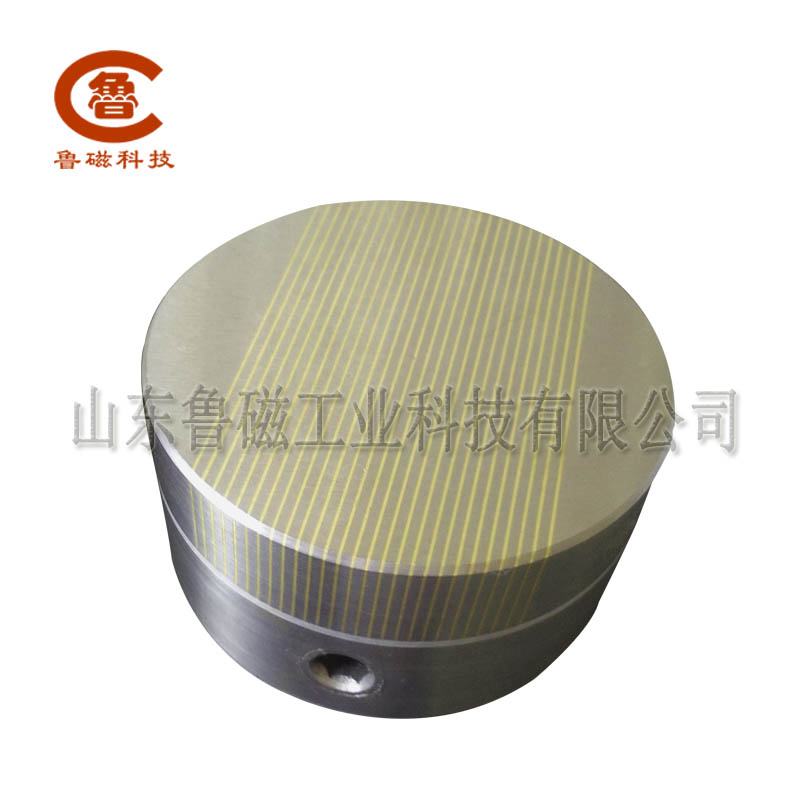 山东鲁磁直销XM51钳工划线圆形密极永磁吸盘