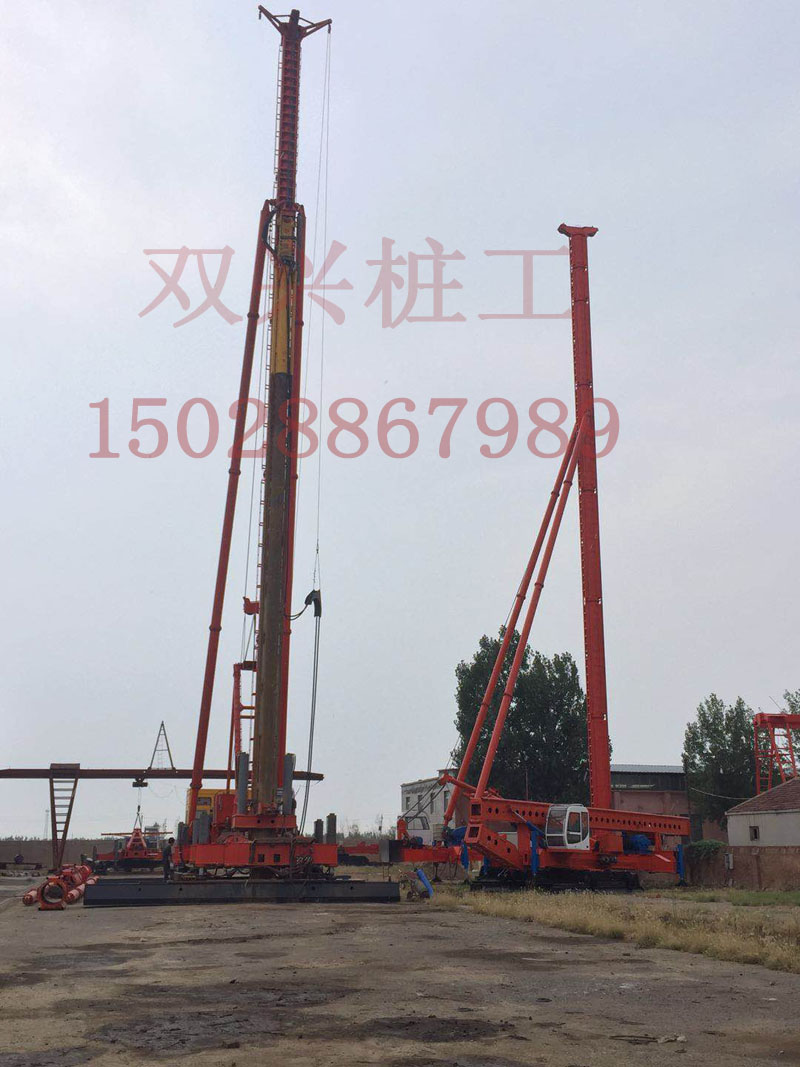 长螺旋-双兴桩工供应价位合理的液压步履式  液压步履式长螺旋桩机