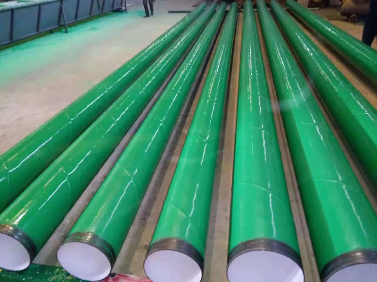 3pe防腐螺旋管，环氧粉末防腐螺旋管，沧州市管都管道  3pe防腐螺旋钢管  单层环氧粉末饮水管道  环氧粉末防腐钢管