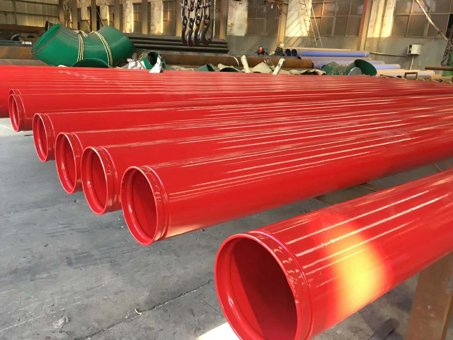 3pe防腐螺旋管，环氧粉末防腐螺旋管，沧州市管都管道  3pe防腐螺旋钢管  单层环氧粉末饮水管道  环氧粉末防腐钢管