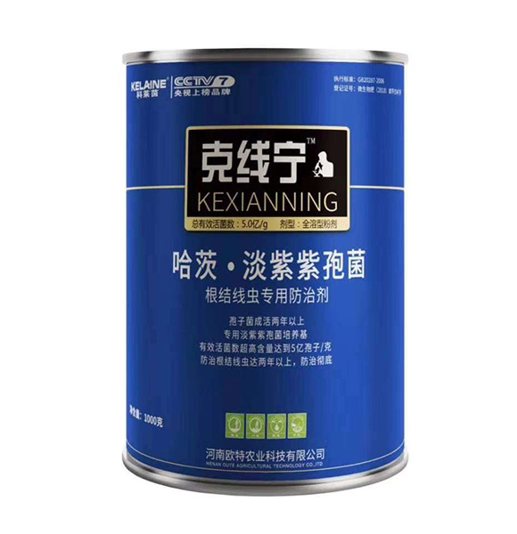 各种线虫的克星---克线宁  哈茨木霉淡紫胞菌  对线虫起到毒杀作用  增根促茎的作用
