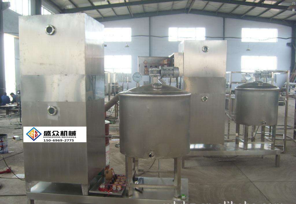 牧场用全自动奶酪设备流水线  奶酪生产线  奶酪生产工艺设备  小型奶酪生产线