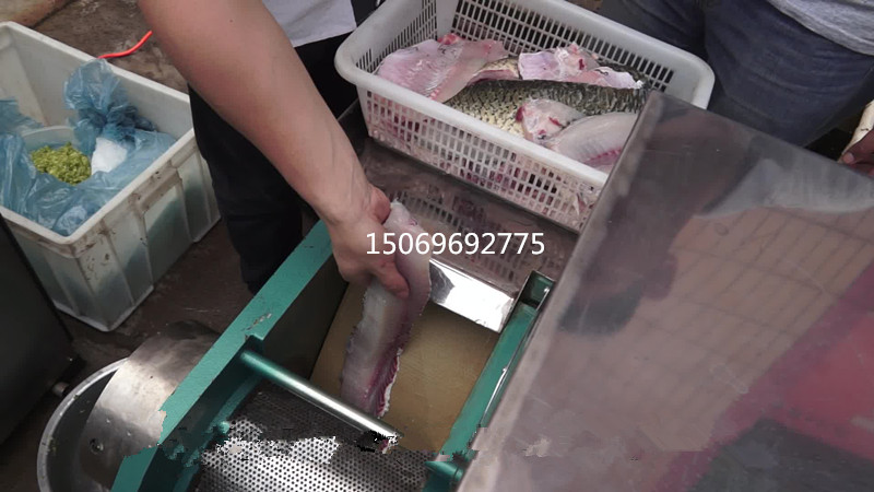 小型鱼肉采肉机 鱼肉去骨机 全自动鱼肉采肉机  小杂鱼鱼糜机
